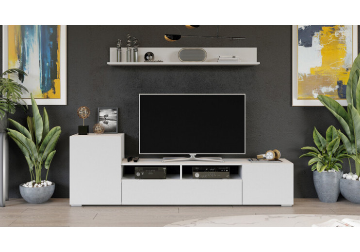 Гостиная Сильвия Белый ясень