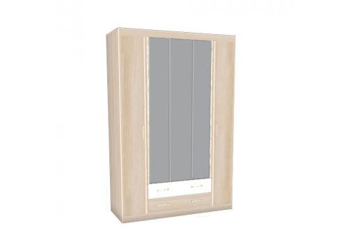 Модульная спальня Ника шкаф Н13 для одежды