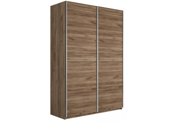 Шкаф-купе Прайм 2-х дверный (ЛДСП) Крафт табачный